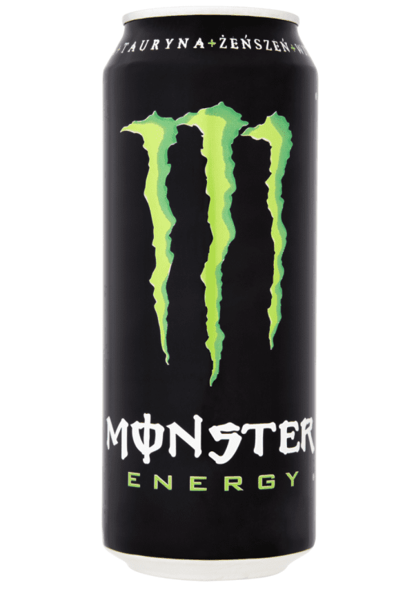 Schowek skrytka puszka Monster napój energetyk