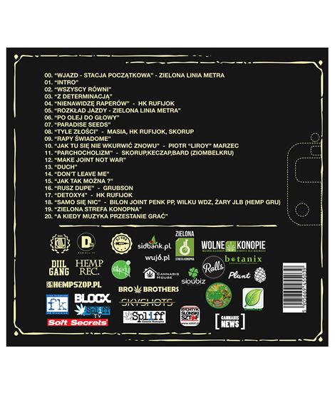 METROWY - Zielona Linia Metra (płyta CD)