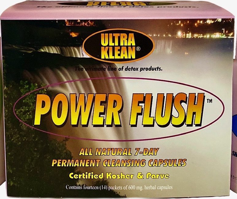Power Flush Permanent oczyszcza krew i mocz testy