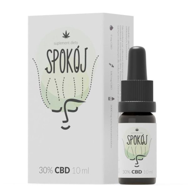 Olej konopny SPOKÓJ 30% CBD - 10 ml